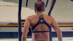 VIDEO / Sonia Isaza, lato B spaziale: l’allenamento di lady Vidal è super