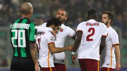 Roma, segnali di rinascita: 2 a 0 al Sassuolo firmato Salah ed El Shaarawy – FOTO