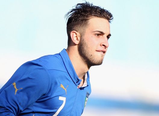 Vittorio Parigini con la maglia della Nazionale Under 19 Vittorio Parigini con la maglia della Nazionale Under 19