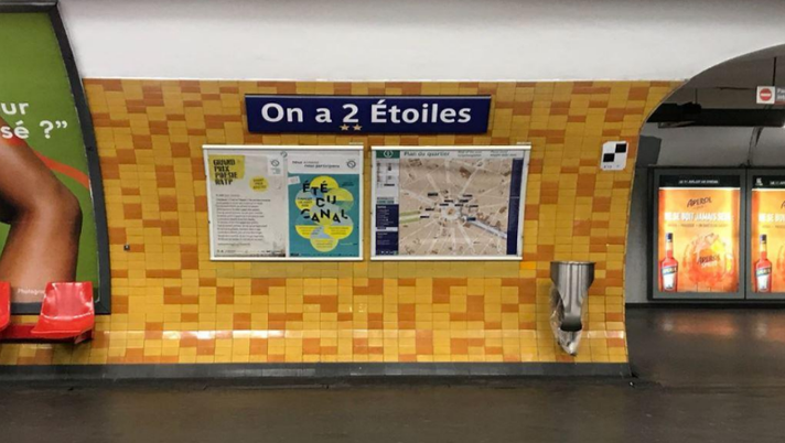 FOTO, Francia Campione del Mondo: l’omaggio della metro di Parigi FOTO, Francia Campione del Mondo: l’omaggio della metro di Parigi