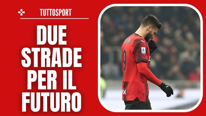 Olivier Giroud AC Milan Milan-Bologna 2-2 Serie A 2023-2024