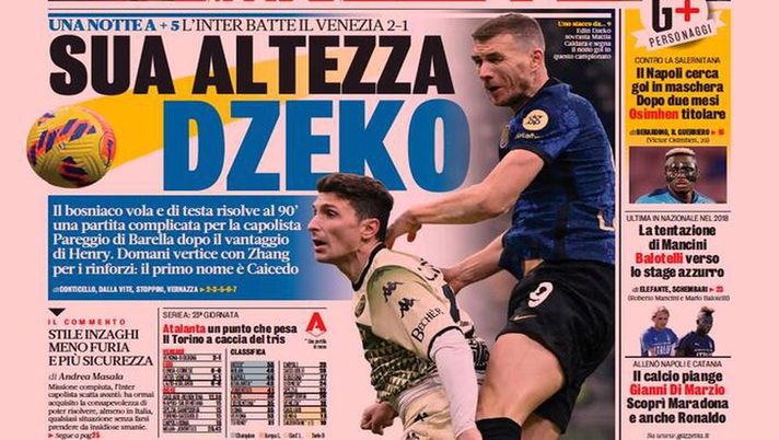 BUONGIORNO CITTACELESTE – LE PRIME PAGINE DEI PRINCIPALI QUOTIDIANI SPORTIVI – GUARDA - immagine 1