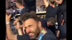 Italia campione d’Europa: guarda la festa sul bus scoperto | VIDEO