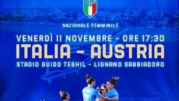 Amichevole – Italia-Austria 0-1. Fatale alle azzurre un errore difensivo