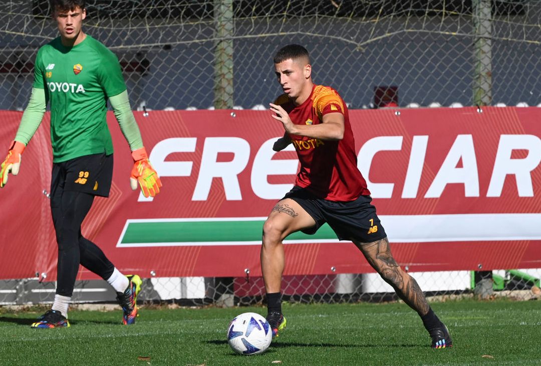 Trigoria, seduta tra palestra e campo verso il Sassuolo – FOTO GALLERY - immagine 13