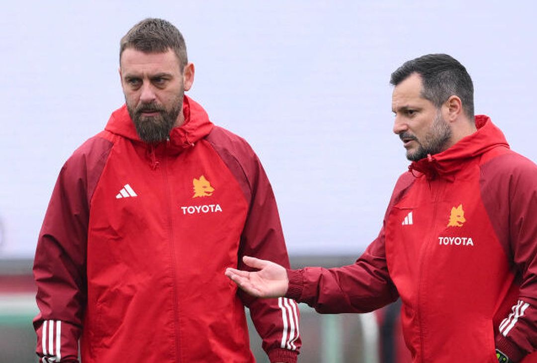 Roma, squadra a lavoro per la Salernitana. De Rossi ritrova Aouar – FOTO GALLERY - immagine 13