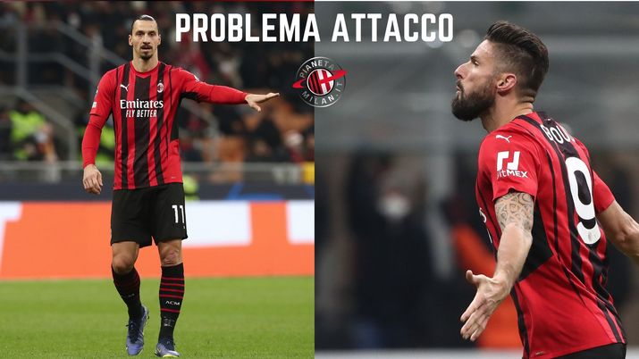Zlatan Ibrahimovic ed Olivier Giroud (attaccanti AC Milan) | Milan News (Getty Images) Ibrahimovic Giroud AC Milan
