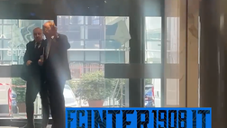 VIDEO FCIN1908 / Assemblea Lega, l’arrivo dell’ad Inter Marotta assieme a Scaroni