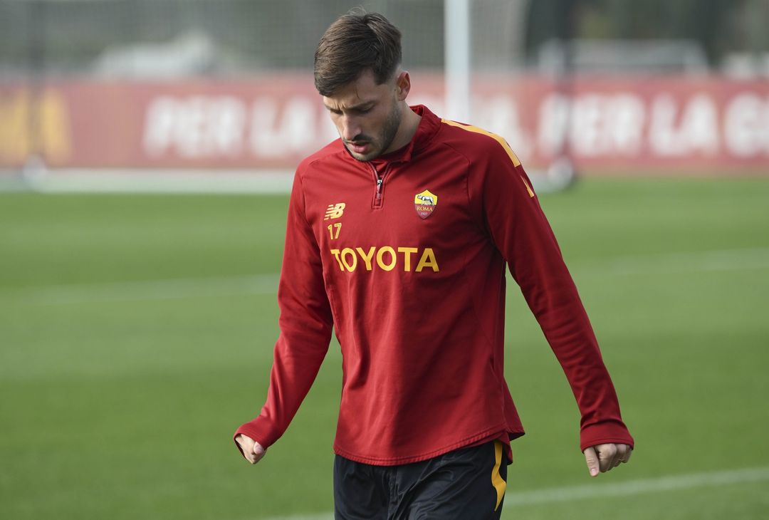 Roma, allenamento a Trigoria dopo la vittoria contro il Bologna – FOTO GALLERY - immagine 24