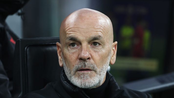 Stefano Pioli (allenatore AC Milan), qui durante Milan-Bologna 2-2 (Serie A 2023-2024) | News (Getty Images) Stefano Pioli AC Milan Milan-Bologna 2-2 Serie A 2023-2024