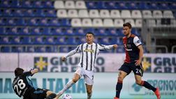 L’entratina di CR7 su Cragno: Cagliari, il presidente Giulini “Era da rosso”