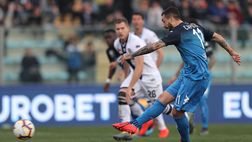 Empoli, il rebus è risolto: Caputo torna primo rigorista
