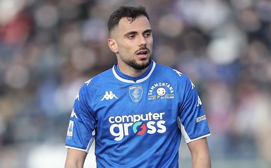 Nedim Bajrami (centrocampista Empoli), obiettivo di calciomercato del Milan | AC Milan News (Getty Images) Nedim Bajrami Empoli Calciomercato AC Milan