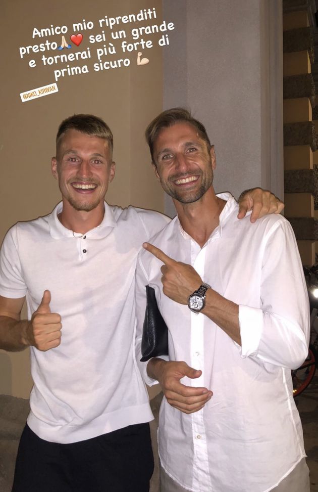 Kirwan alla Guizza, l’abbraccio con i compagni e gli auguri “social”- immagine 2