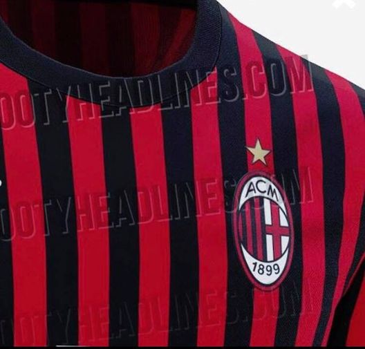 anticipazione prima maglia Milan 2019-20 (credits: footyheadlines.com) anticipazione prima maglia Milan 2019-20 (credits: footyheadlines.com)