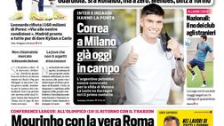 Prima Pagina, Corriere dello Sport: “215 per Mbappé, CR7 solo gratis“