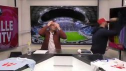 Il Manchester City segna ancora e l’opinionista super tifoso del Marsiglia spacca il televisore in diretta!