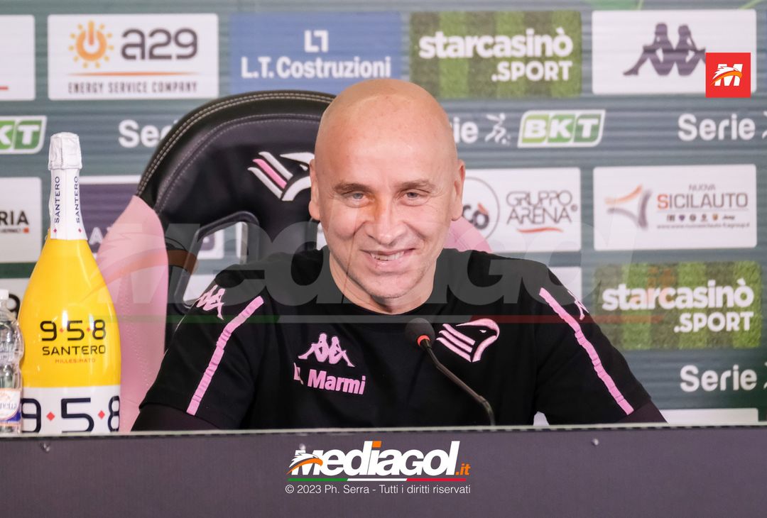 FOTO PALERMO, verso la Reggina: Mister Corini in conferenza stampa (Gallery) - immagine 29