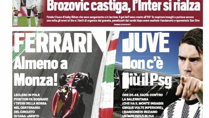 EDICOLA TS – Toro dal sogno alla beffa. Brozovic castiga, l’Inter si rialza - immagine 1