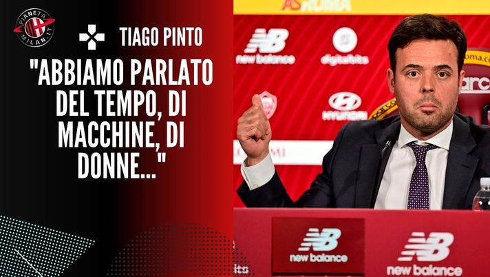 Tiago Pinto glissa su Zaniolo al Milan