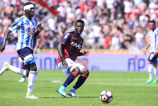 Donsah, centrocampista del Bologna classe 1996 