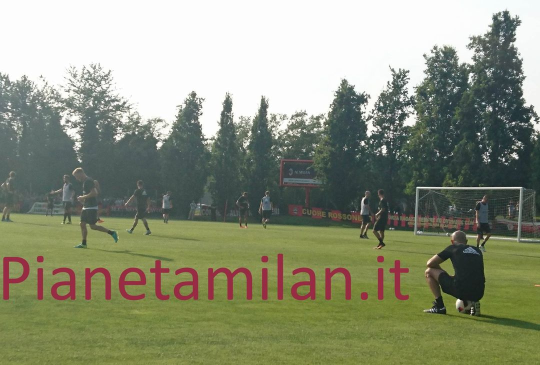 Allenamenti a Milanello, foto Pianetamilan.it