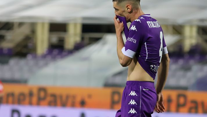 GERMOGLI PH: 11 APRILE 2021 FIRENZE STADIO ARTEMIO FRANCHI SERIE A FIORENTINA VS ATALANTA NELLA FOTO MILENKOVIC 