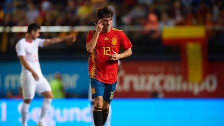 VILLAREAL, SPAIN - JUNE 03: Alvaro Odriozola of Spain reacts after scoring his sides first goal during the International Friendly match between Spain and Switzerland at Estadio de La Ceramica on June 3, 2018 in Villareal, Spain. (Photo by Manuel Queimadelos Alonso/Getty Images) VILLAREAL, SPAIN - JUNE 03: Alvaro Odriozola of Spain reacts after scoring his sides first goal during the International Friendly match between Spain and Switzerland at Estadio de La Ceramica on June 3, 2018 in Villareal, Spain. (Photo by Manuel Queimadelos Alonso/Getty Images)