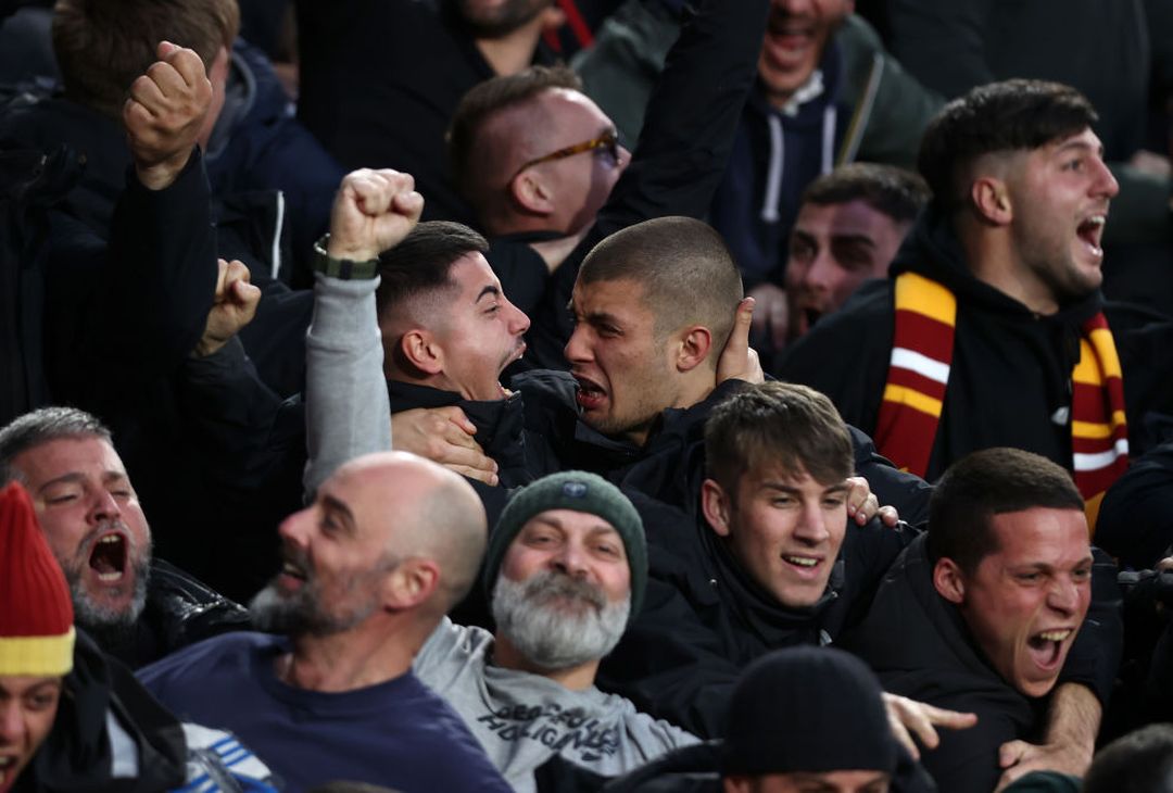 Leicester-Roma 1-1 – FOTO GALLERY - immagine 44