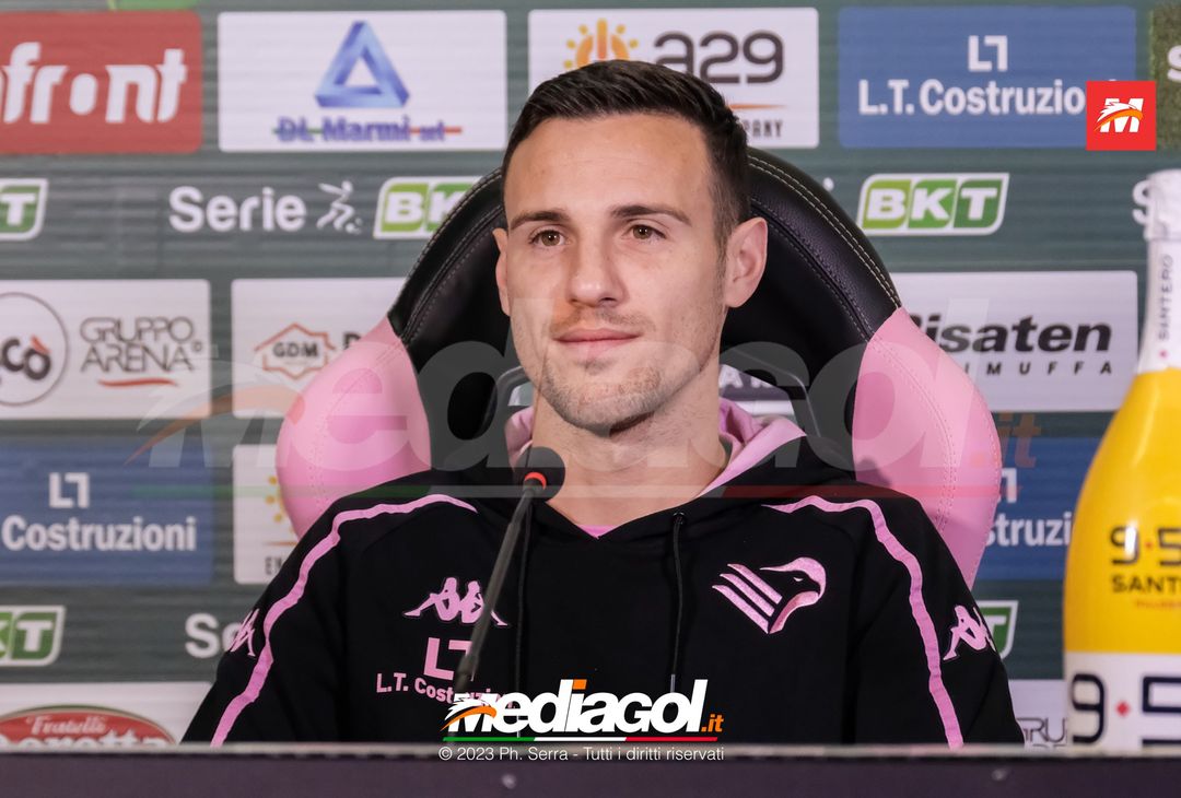 FOTO PALERMO, Valerio Verre presentato in conferenza stampa (Gallery) - immagine 3