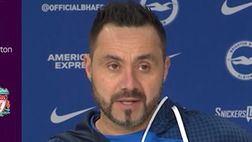 VIDEO/ De Zerbi e la grana Trossard: “Vuole giocare? Si comporti bene”