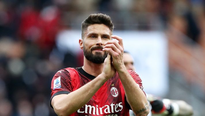 Olivier Giroud AC Milan Milan-Empoli 1-0 Serie A 2023-2024