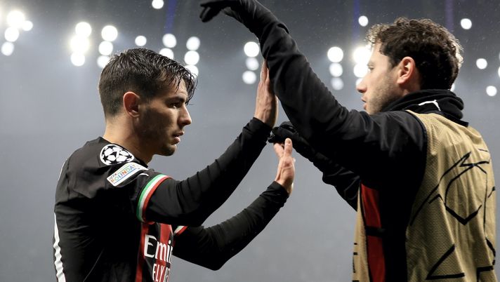 Brahim Díaz Calabria AC Milan Tottenham-Milan 0-0 Champions League 2022-2023