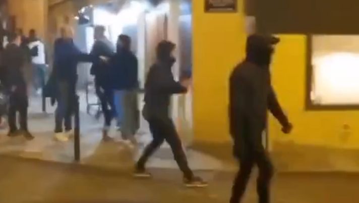 Ajaccio, scontri in città con gli ultras del Nantes - immagine 1