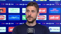 Dionisi: “Pinamonti? Prima del rigore aveva sensi di vomito, un problema momentaneo”