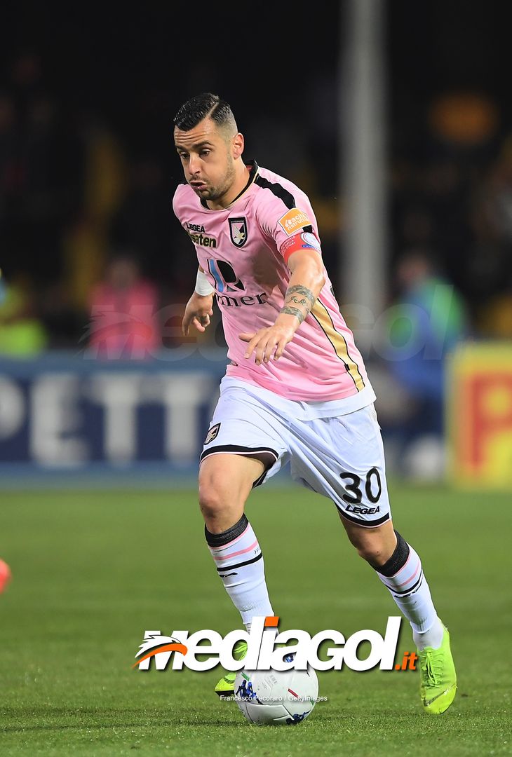  during the Serie B match between Benevento and Carpi FC at Stadio Ciro Vigorito on April 14, 2019 in Benevento, Italy. 