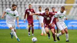 Torino-Sassuolo 3-2: vittoria granata meritata, i dati lo confermano 