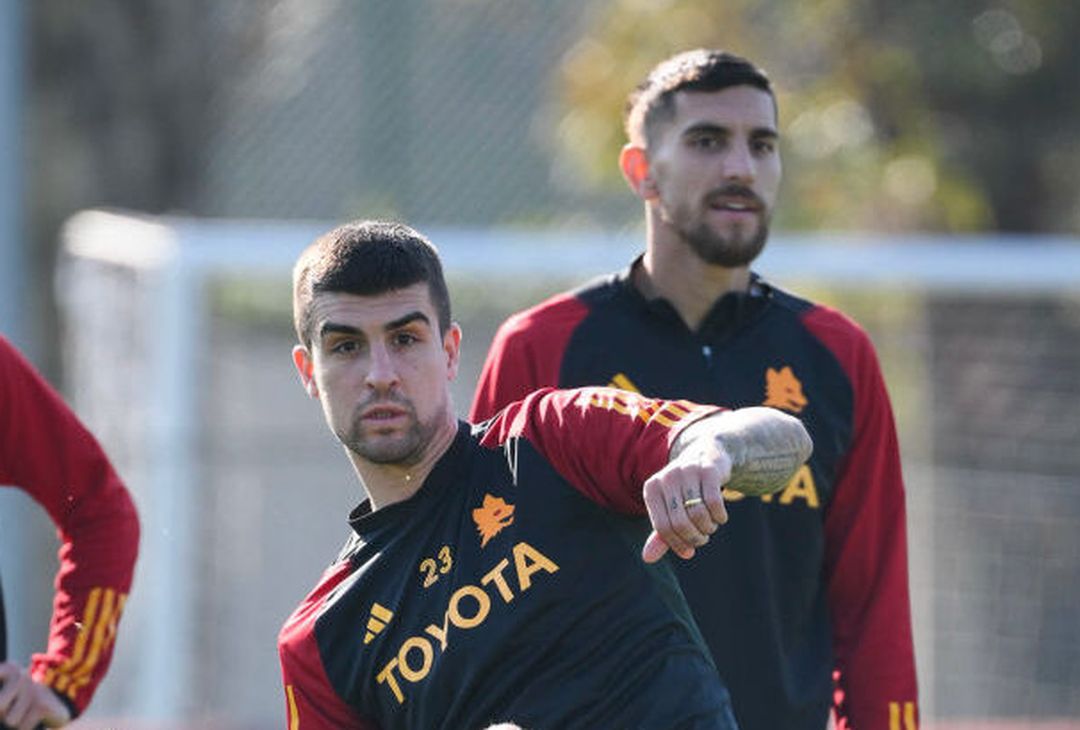 Roma, l’allenamento a Trigoria. C’è Huijsen – FOTO GALLERY - immagine 19