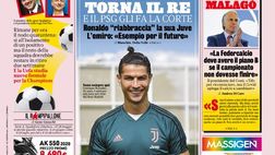 GAZZETTA DELLO SPORT – La prima pagina di oggi, 20 maggio 2020