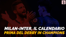VIDEO Milan-Inter, ecco il calendario prima del derby in Champions League