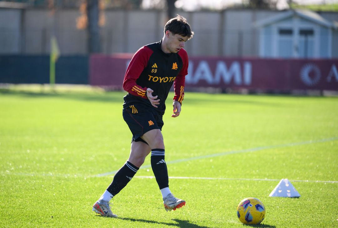 Roma, l’allenamento in vista del Milan – FOTO GALLERY - immagine 6