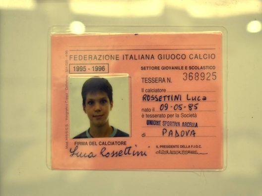  Rossettini (il primo cartellino). Foto Difesa del Popolo 