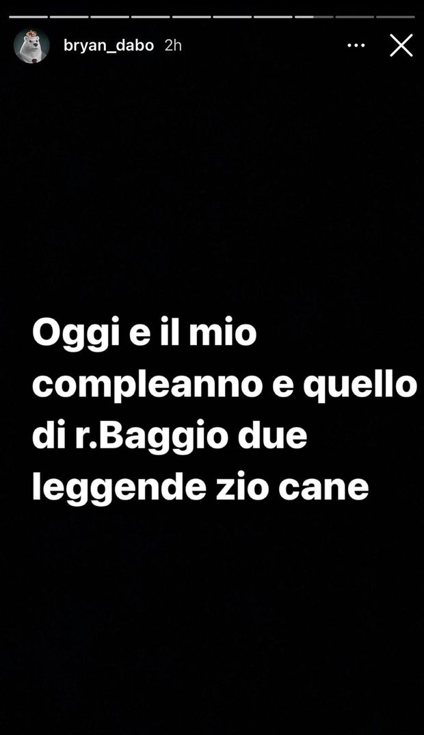 FOTO – Il solito Dabo: “È il compleanno di due leggende: Baggio ed io”- immagine 2