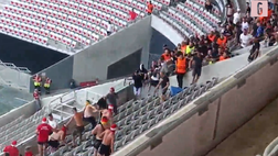 VIDEO Nizza-Colonia, scontri fra tifosi: uno è in gravi condizioni. Le immagini