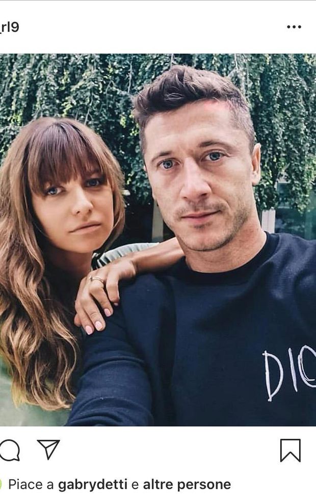 Lewa cuore d'oro su Instagram 