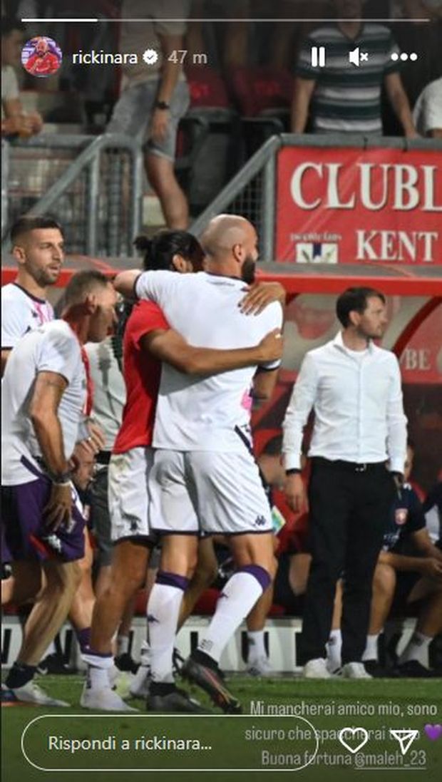 FOTO – Saponara a Maleh: “Mi mancherai, sono convinto che spaccherai tutto”- immagine 2