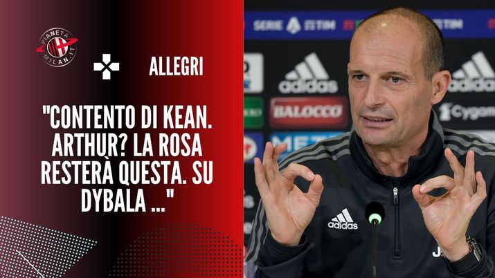 Milan-Juventus, Allegri: “Complimenti a loro e Pioli per il lavoro” - immagine 1