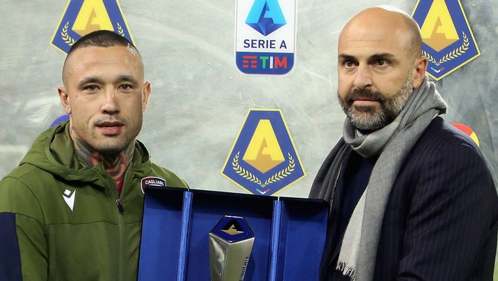 Nainggolan e Giulini Nainggolan e Giulini