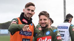 Mertens e Fabian Ruiz affaticati, ieri allenamento a parte: non rischiano la sfida all’Inter