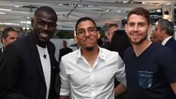 VIlla D’Angelo, Koulibaly in compagnia di Allan e Jorginho e la Ssc Napoli cinguetta: “Che trio!”